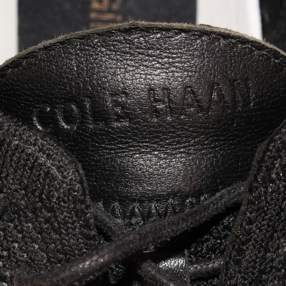 Cole Haan Womens Grand OS Sneakers Black Stitchlite Size 9B Gently Used
